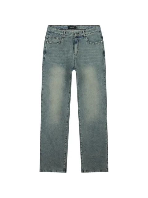 Don't Waste Culture Quiono faded jeans