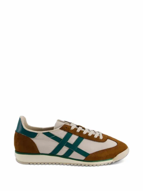 CORINA suede-panelled sneakers