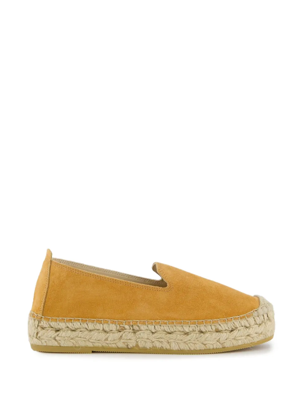 Atelier Verdi Carmen suede espadrilles - Jaune