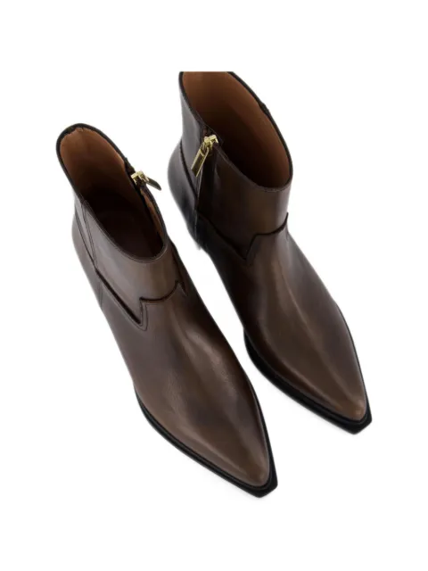 Gibaldi pointed-toe ankle boots