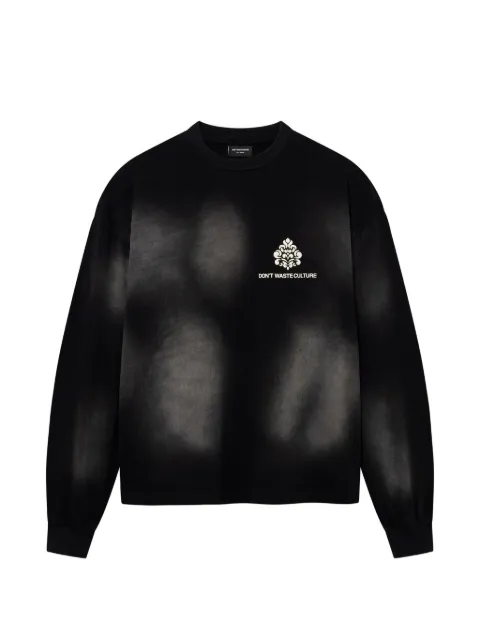 Don't Waste Culture Fade long-sleeve sweatshirt