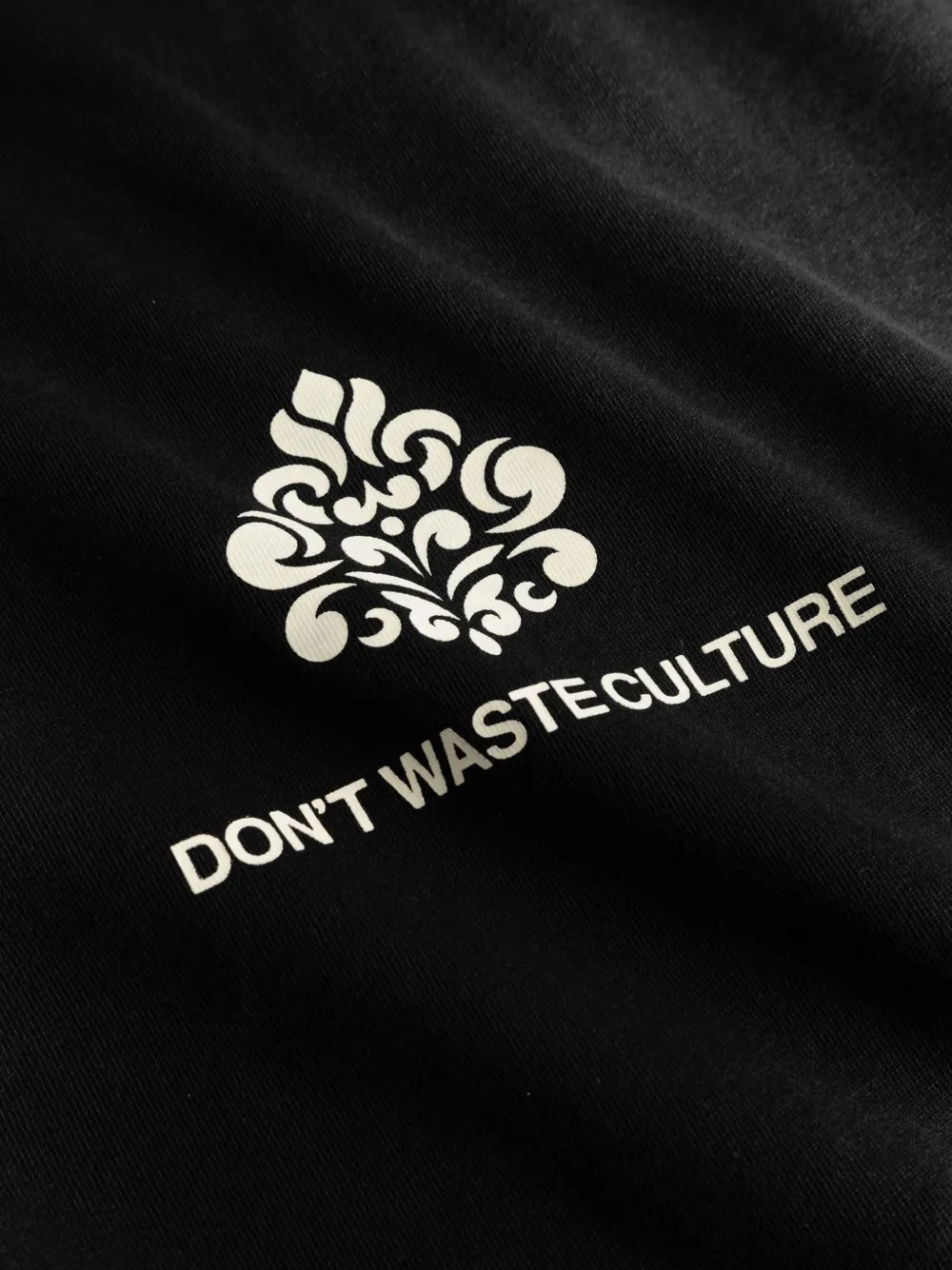 Don't Waste Culture Fade sweater met lange mouwen Zwart