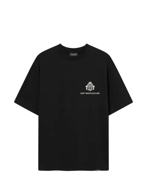 Don't Waste Culture logo-print T-shirt