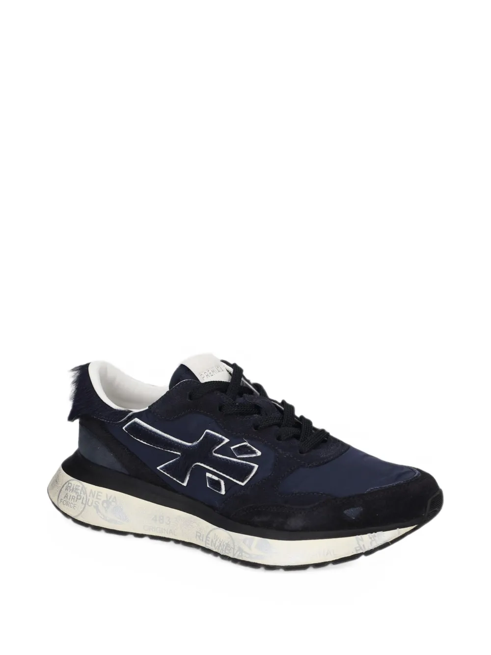 Premiata Lauryn 8709 sneakers - women - Goat Skin/Calf Leather/Rubber/Polyethylene vinyl acetate (PEVA)/Polyamide/Calf Leather/Goat Skin/Calf Hai...