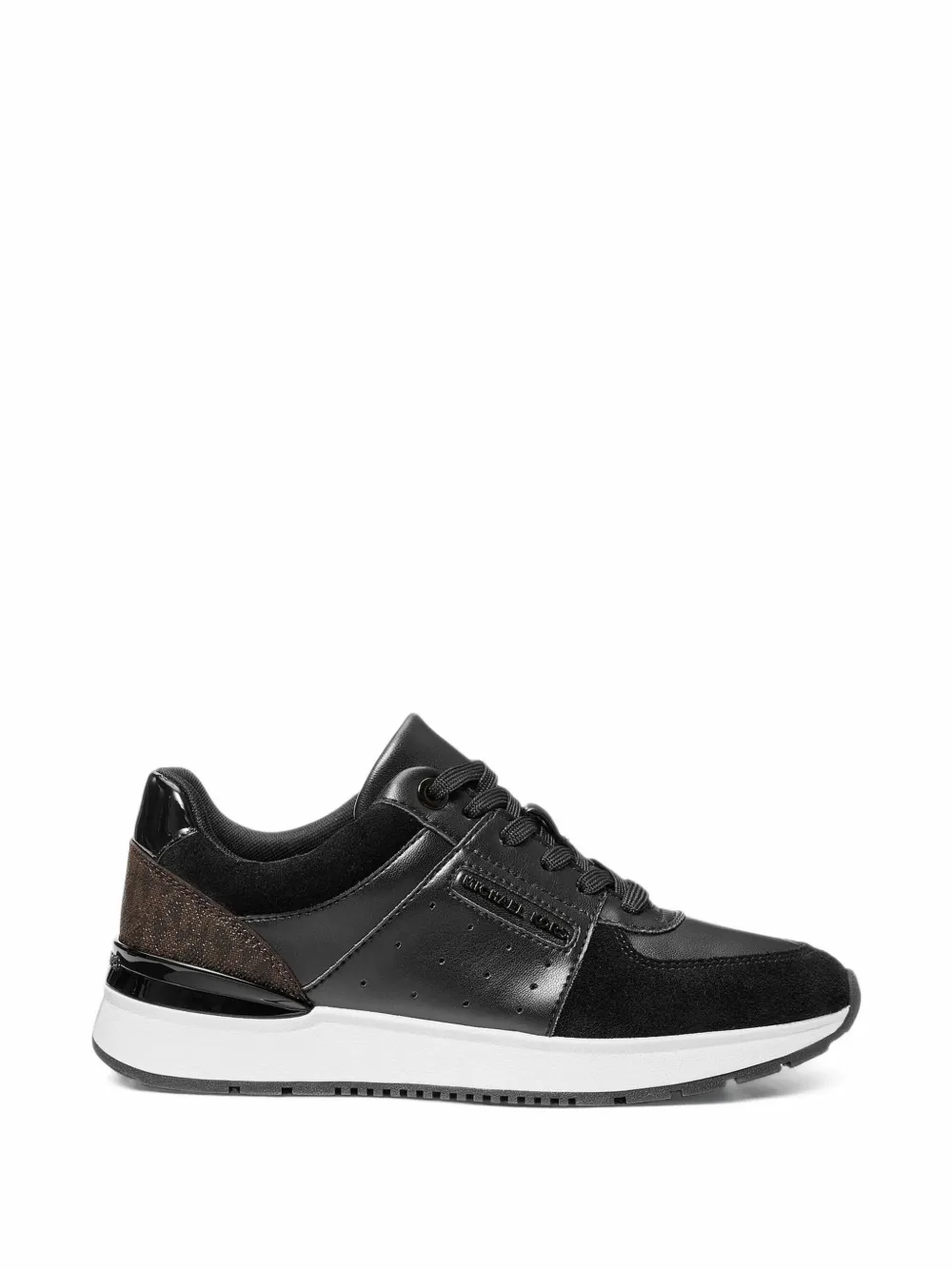 Michael Kors Artis mixed-media trainer - Schwarz