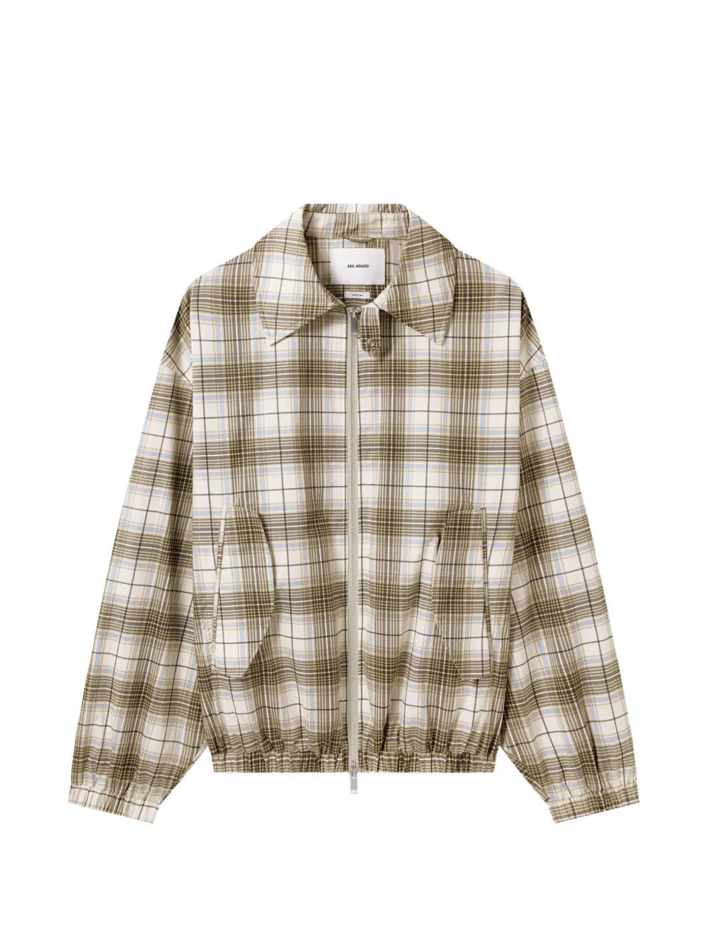 Axel Arigato Terra Jacke mit Check - Nude