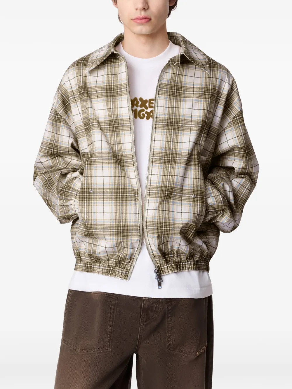 Axel Arigato Terra geruit jack Beige