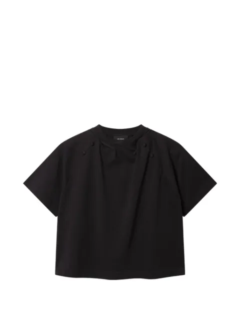 Axel Arigato playera Hosta con mangas raglán y detalle de botones