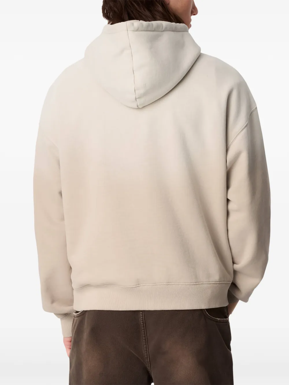 Axel Arigato Gens hoodie met verwassen effect Beige