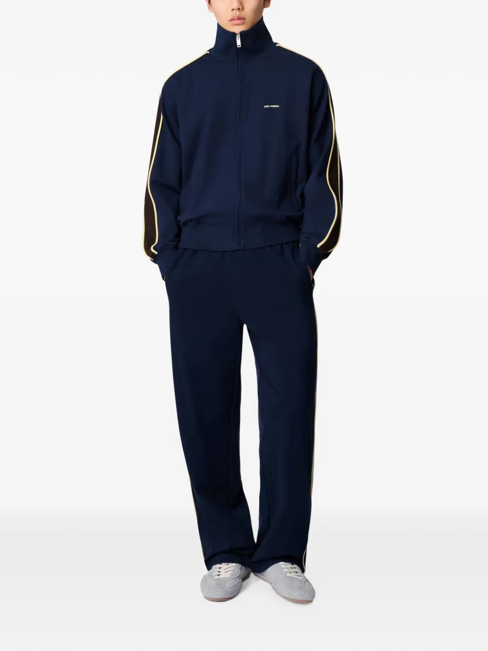 Axel Arigato Curb trainingsbroek met zijstreep Blauw