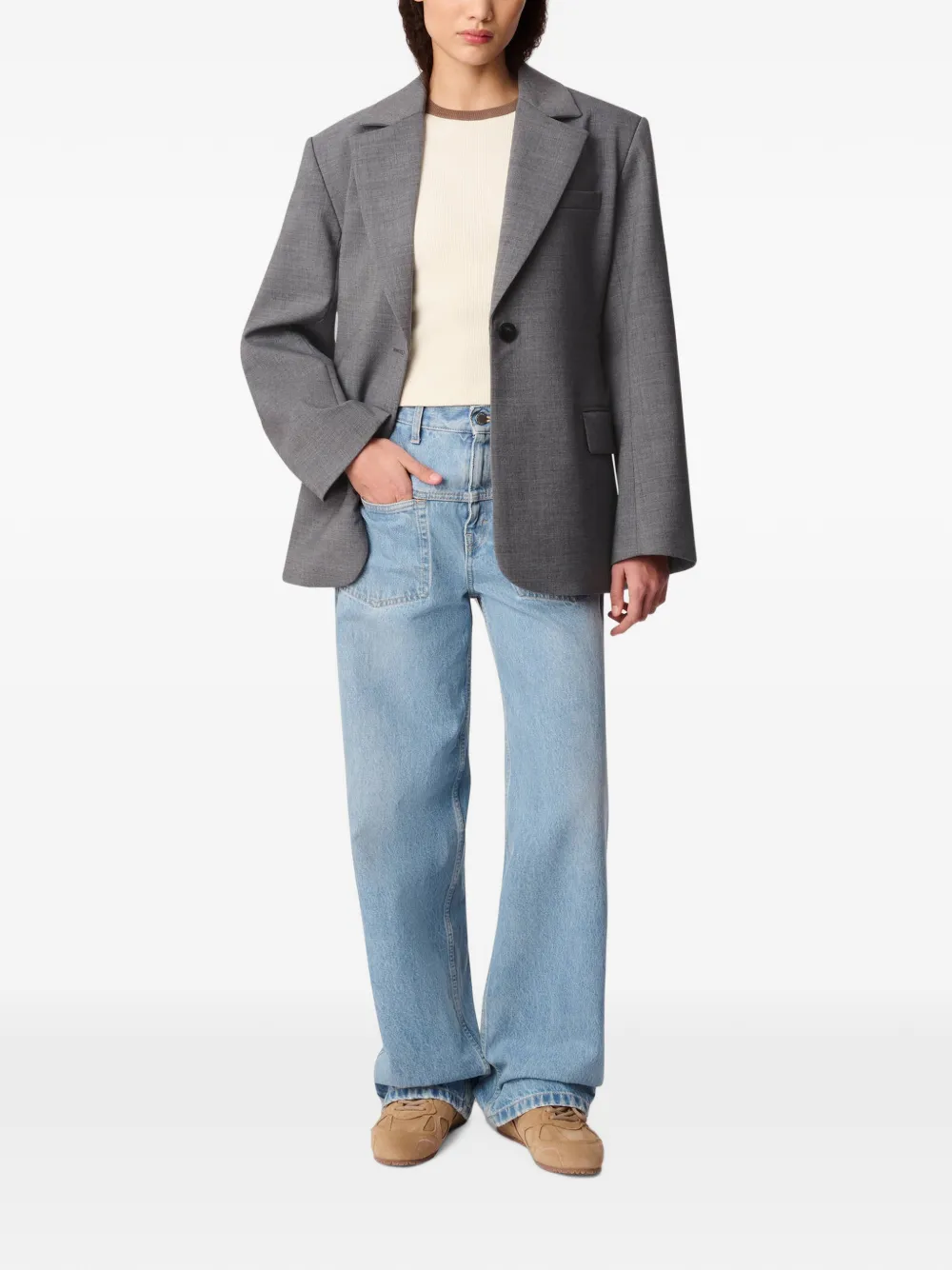Axel Arigato Wren blazer Grijs