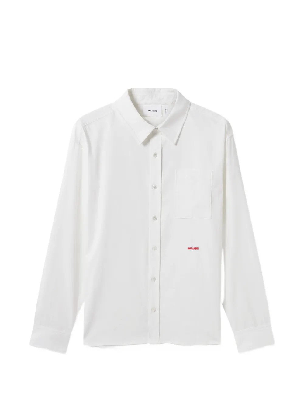 Axel Arigato Wick overhemd met logo-print Wit