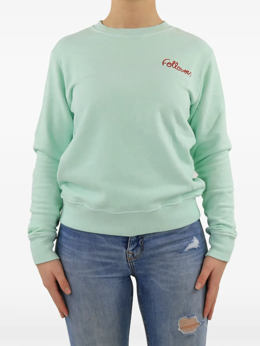 Follovers crew-neck sweatshirt