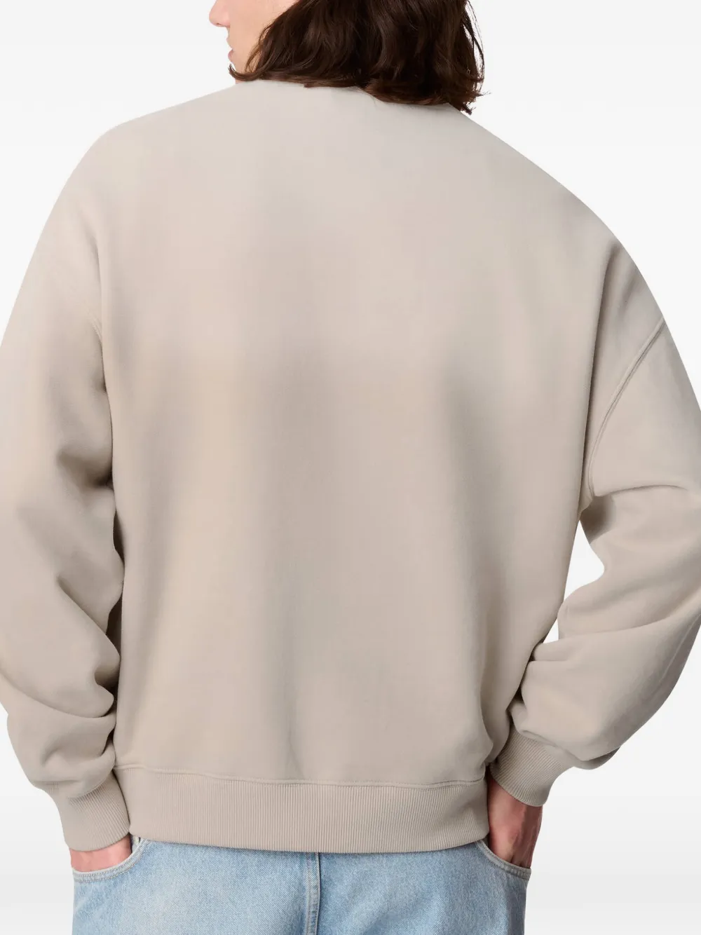 Axel Arigato Trace sweater met wassing Beige