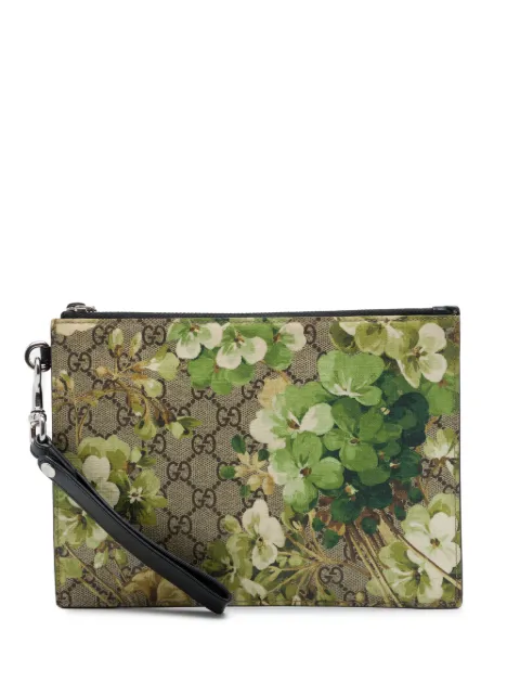 Gucci Pre-Owned 2015-2026 GG Supreme Blooms clutch bag
