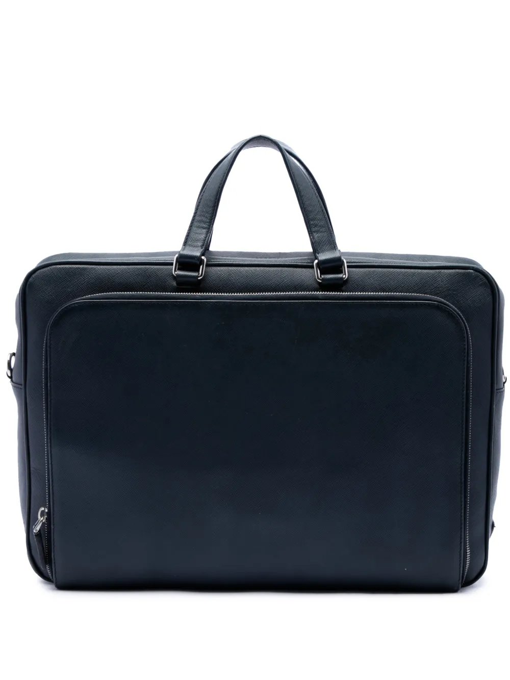 Prada Pre-Owned 2013-2026 Saffiano business bag - Blu