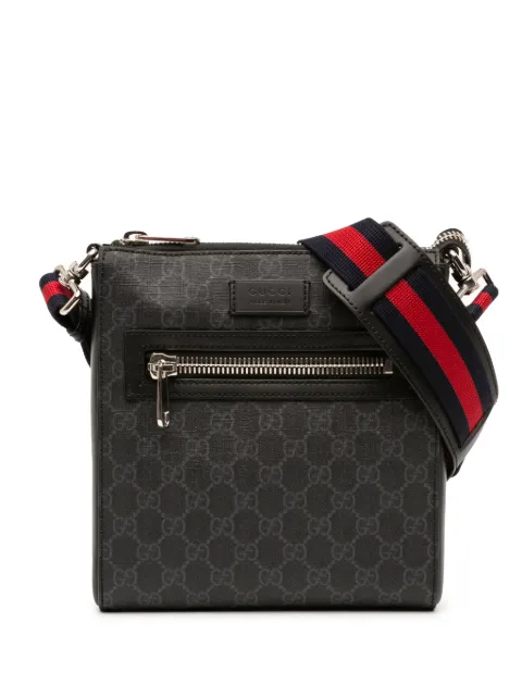 Gucci Pre-Owned 2000-2015 Small GG Supreme Web Messenger Bag crossbody bag
