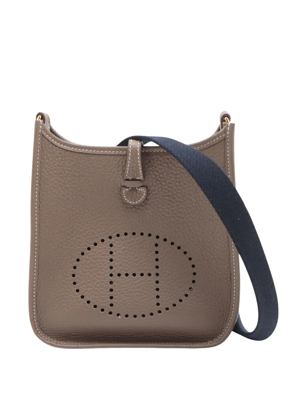Hermès Pre-Owned 2022 Clemence Evelyne Amazone Umhängetasche 16cm - Braun
