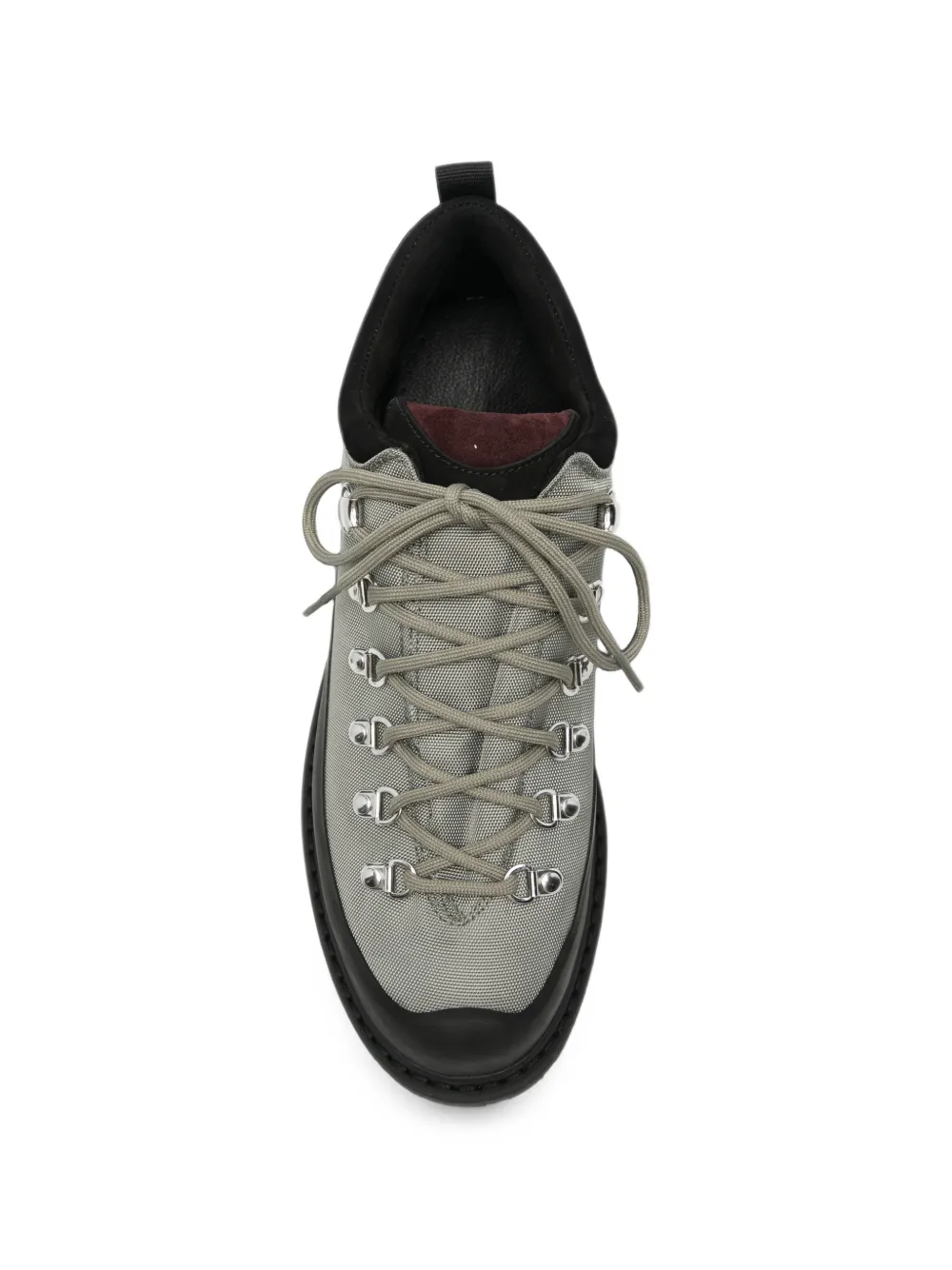 Diemme Roccia Basso lace-up panelled sneakers Groen