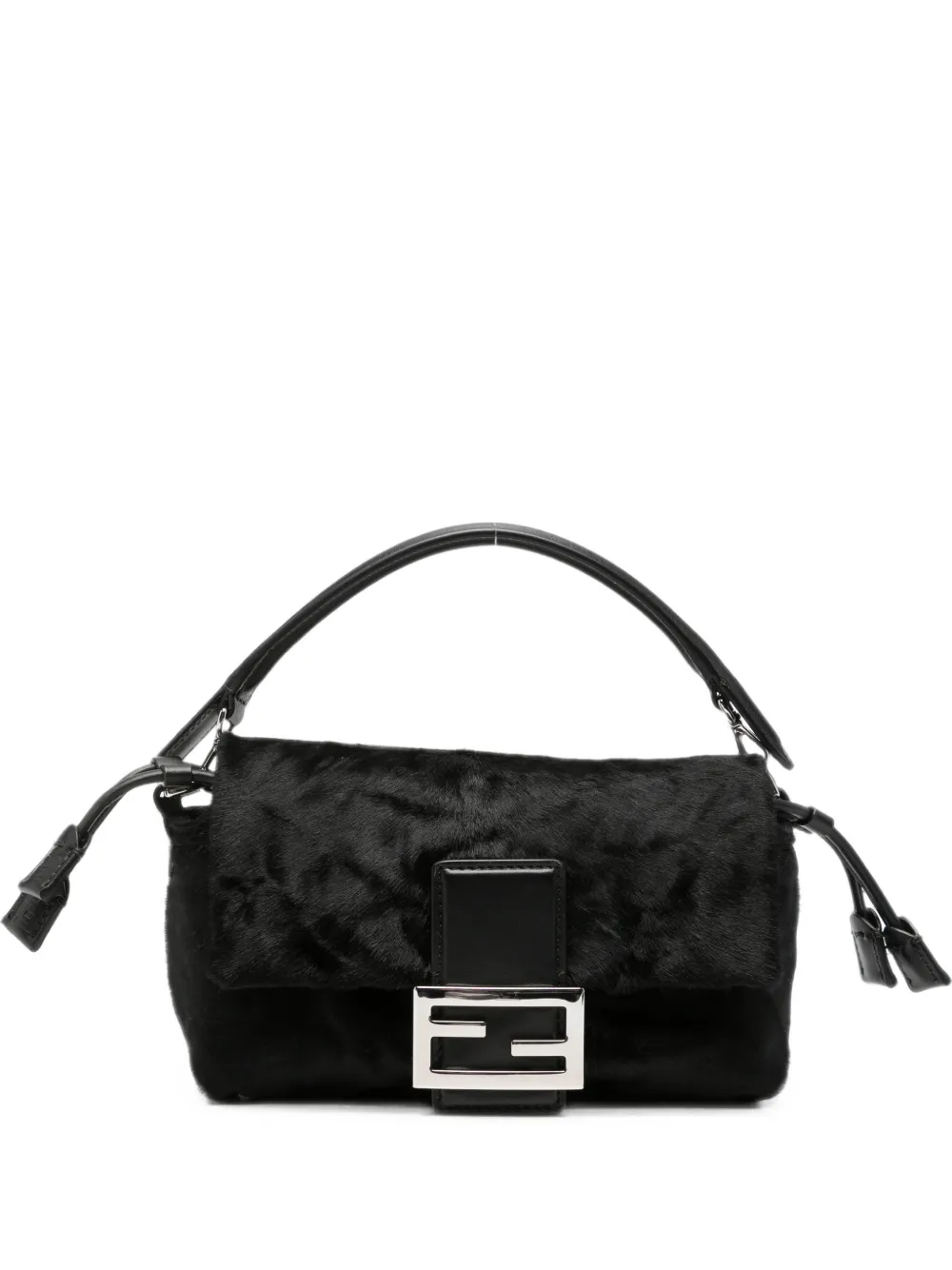 FENDI small Baguette hair-finish clutch bag