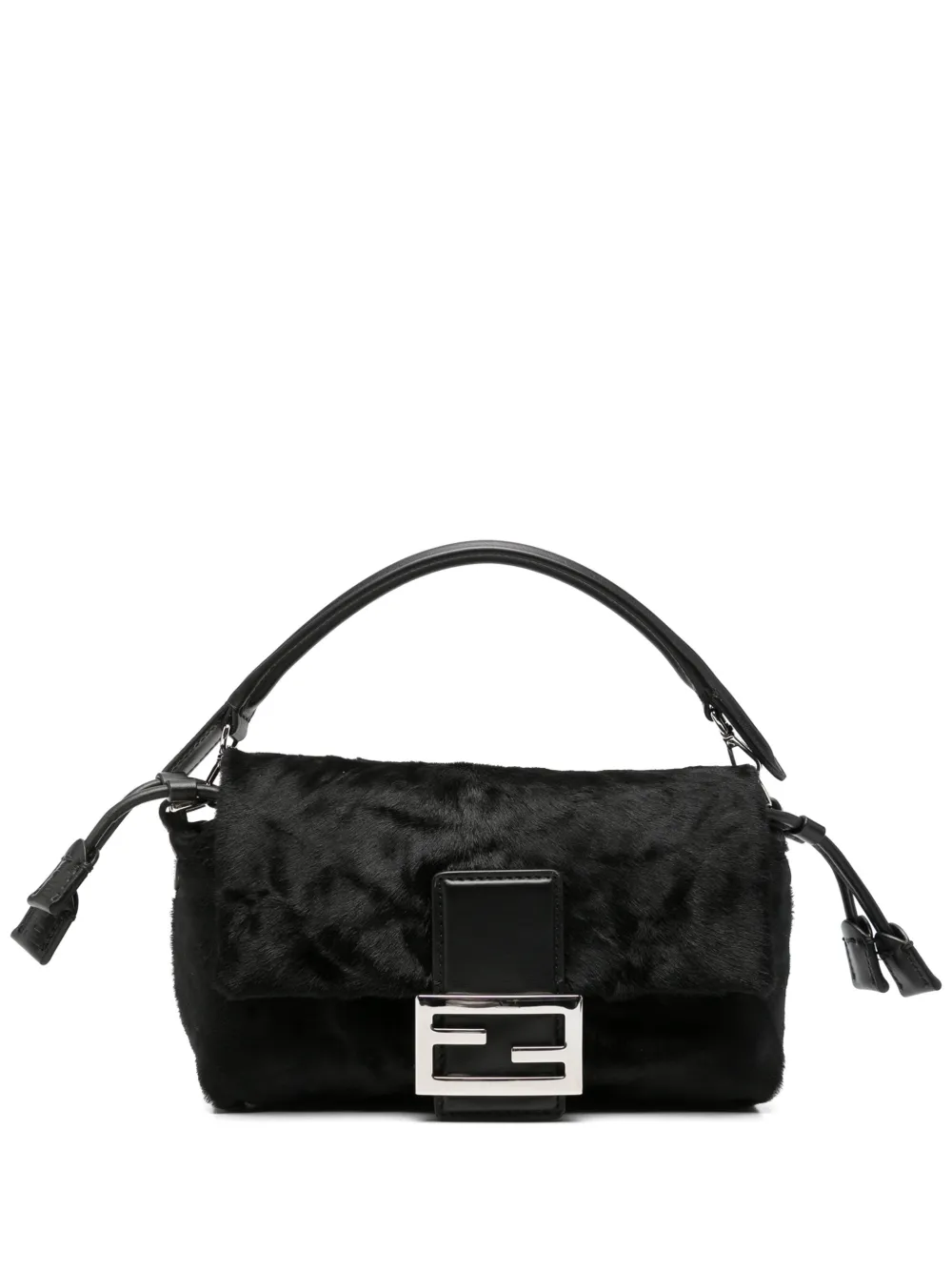 FENDI small Baguette hair-finish clutch bag
