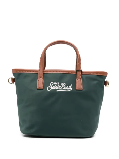 MC2 Saint Barth lille City tote med broderet logo