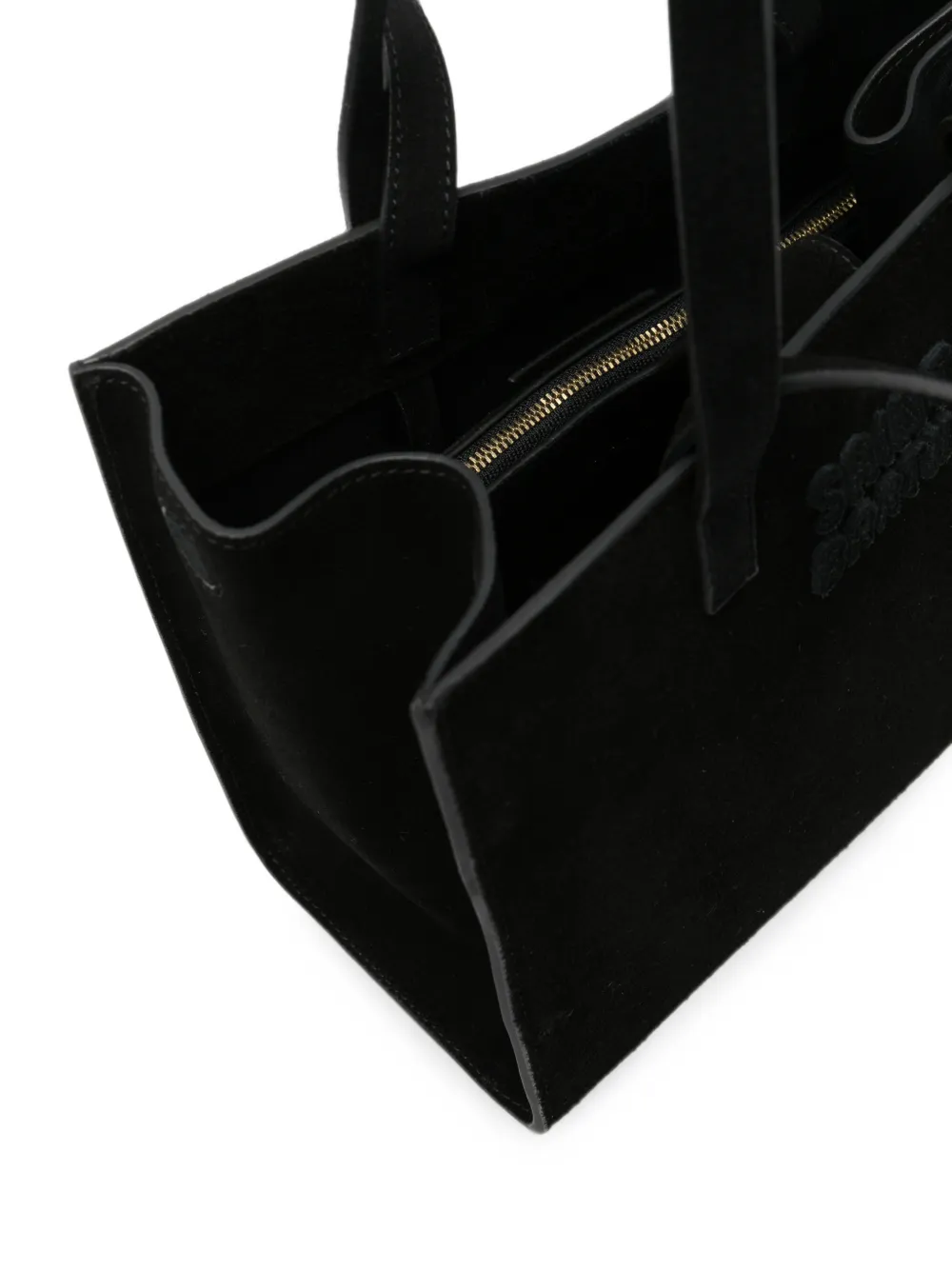 MC2 Saint Barth Suède shopper Zwart