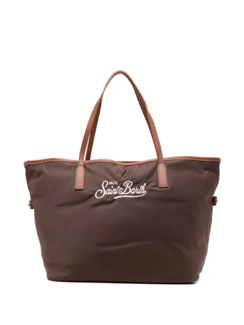 MC2 Saint Barth logo-embroidered tote bag