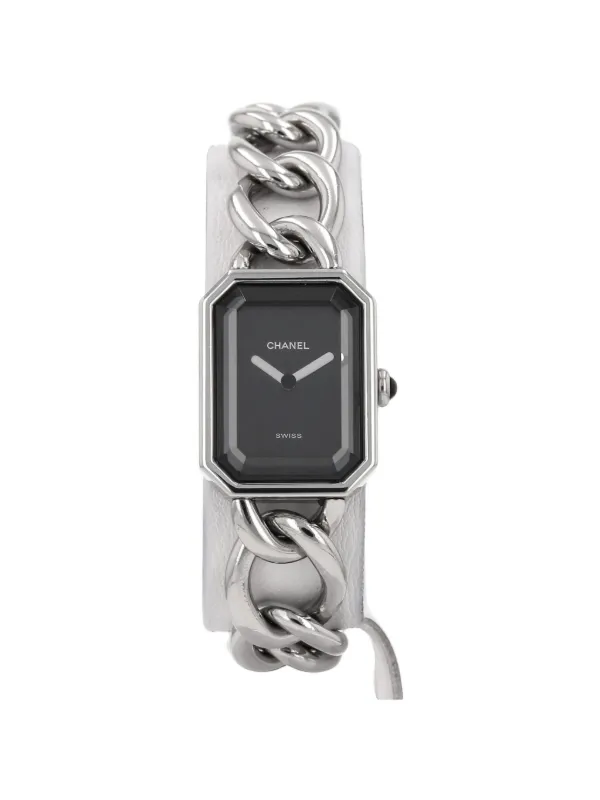 Chanel Pre-owned Première 26mm Watch in Black
