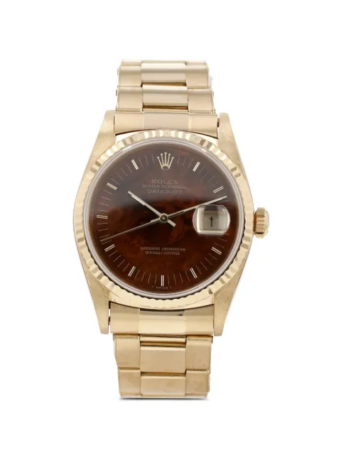 Rolex 1990 Datejust fluted bezel 36mm watch