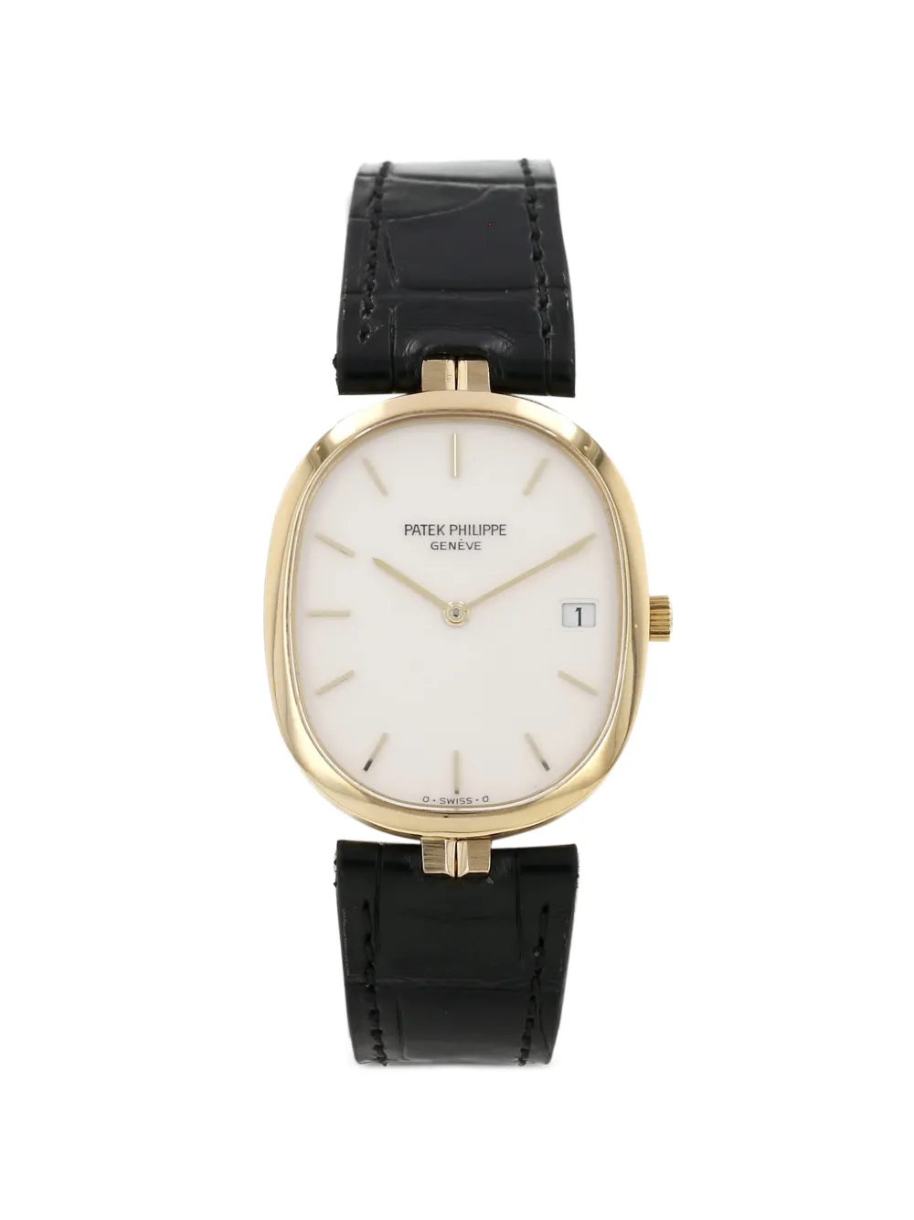 Patek Philippe Pre-Owned 1980 Ellipse Armbanduhr, 34mm - Weiß