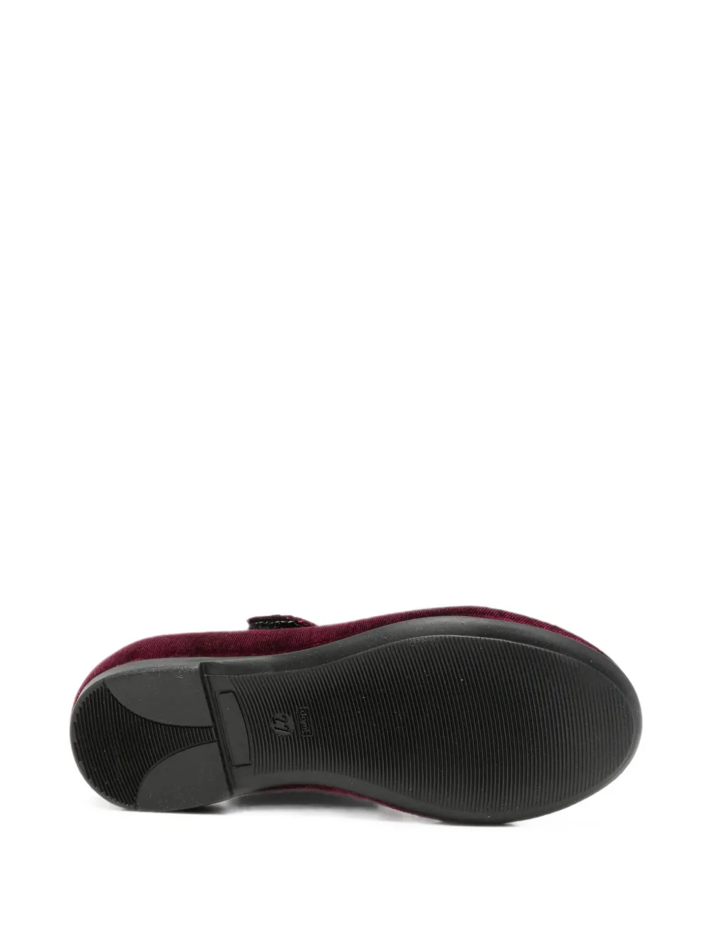 Florens touch-strap ballet flats Rood