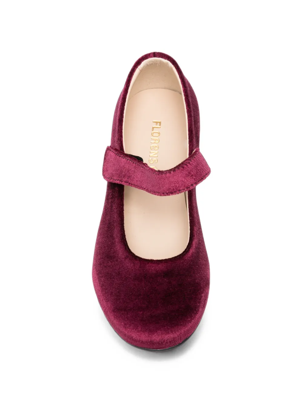 Florens touch-strap ballet flats Rood