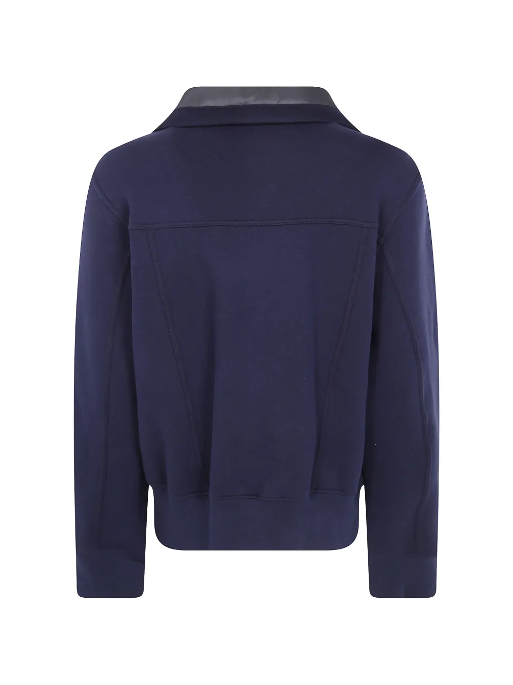 sacai Jack met klepzak en vlakken Blauw