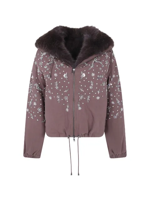 DRHOPE Soleil crystal-embellished jacket