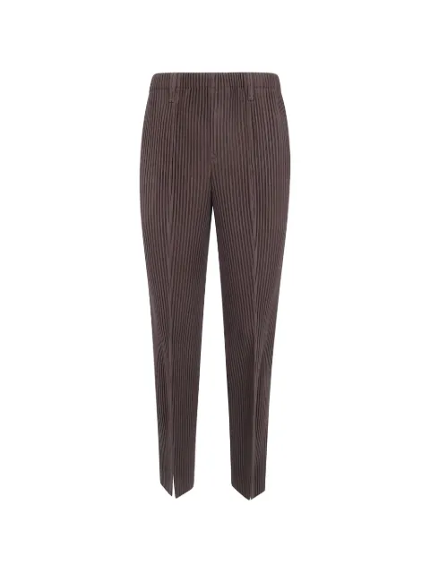 Homme Plissé Issey Miyake plissé-effect tailored trousers