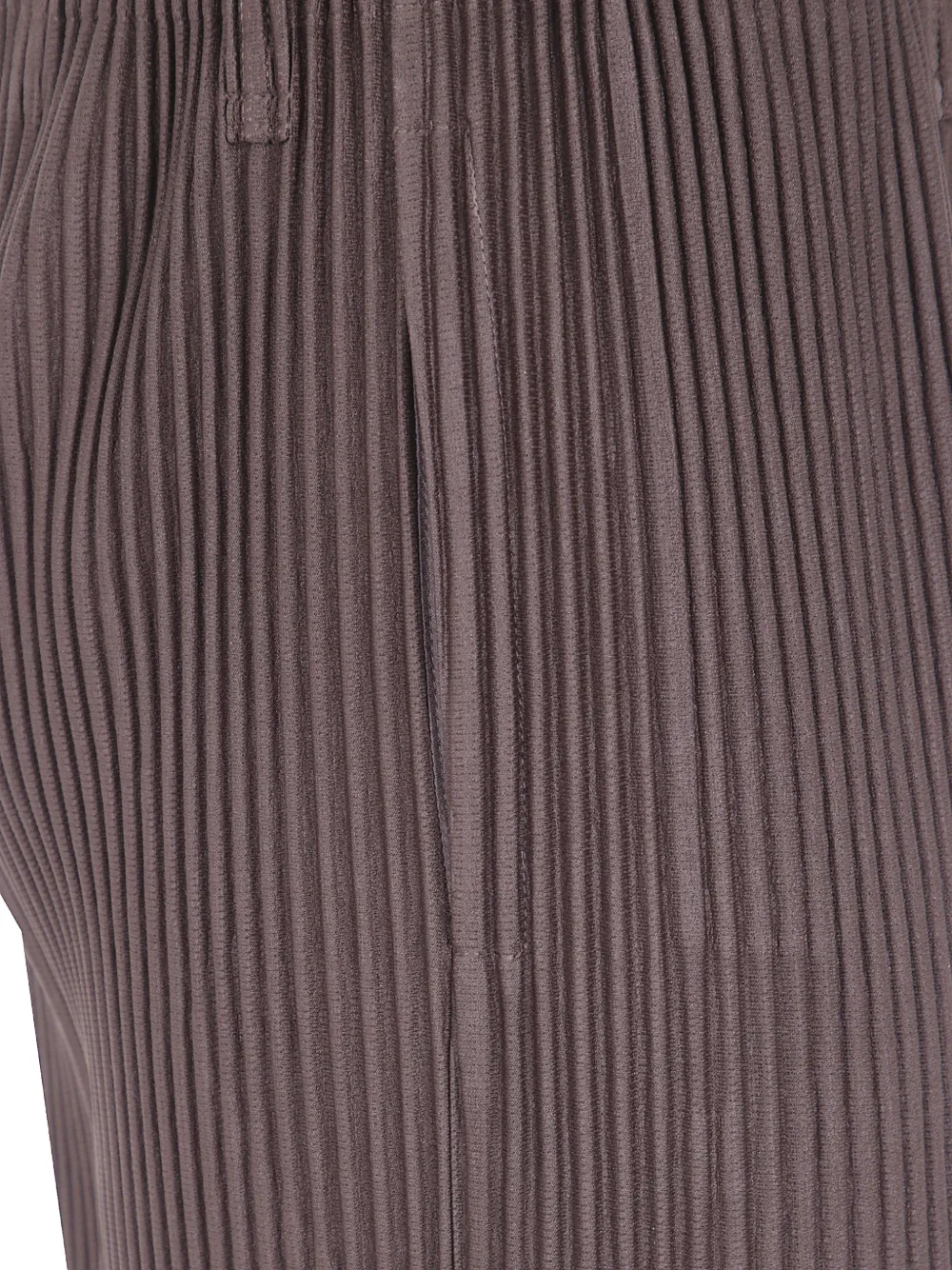 Homme Plissé Issey Miyake Broek met toelopende pijpen Bruin