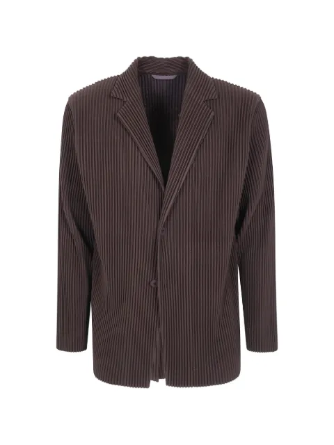 Homme Plissé Issey Miyake plissé-effect blazer