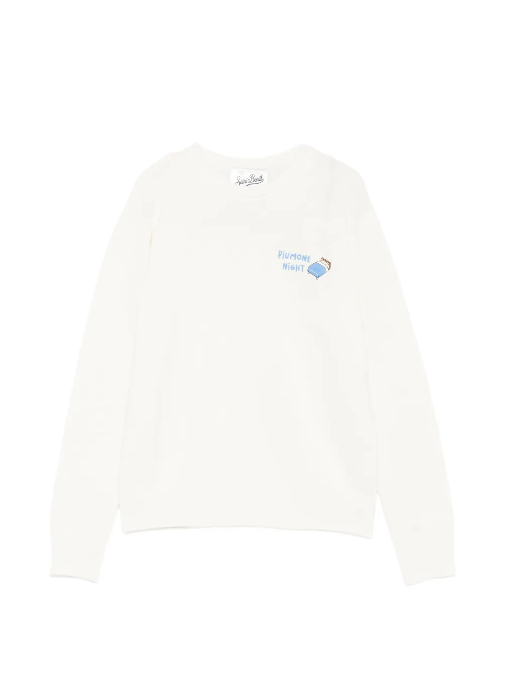 MC2 Saint Barth embroidered crew-neck sweater