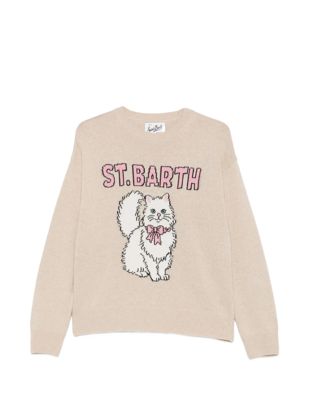 MC2 Saint Barth cat-intarsia sweater