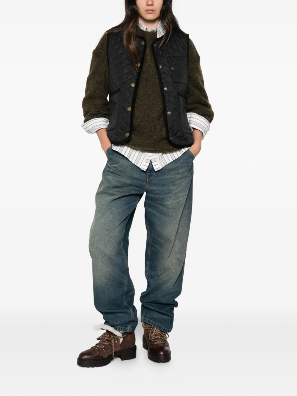 Barbour Julia bodywarmer Zwart