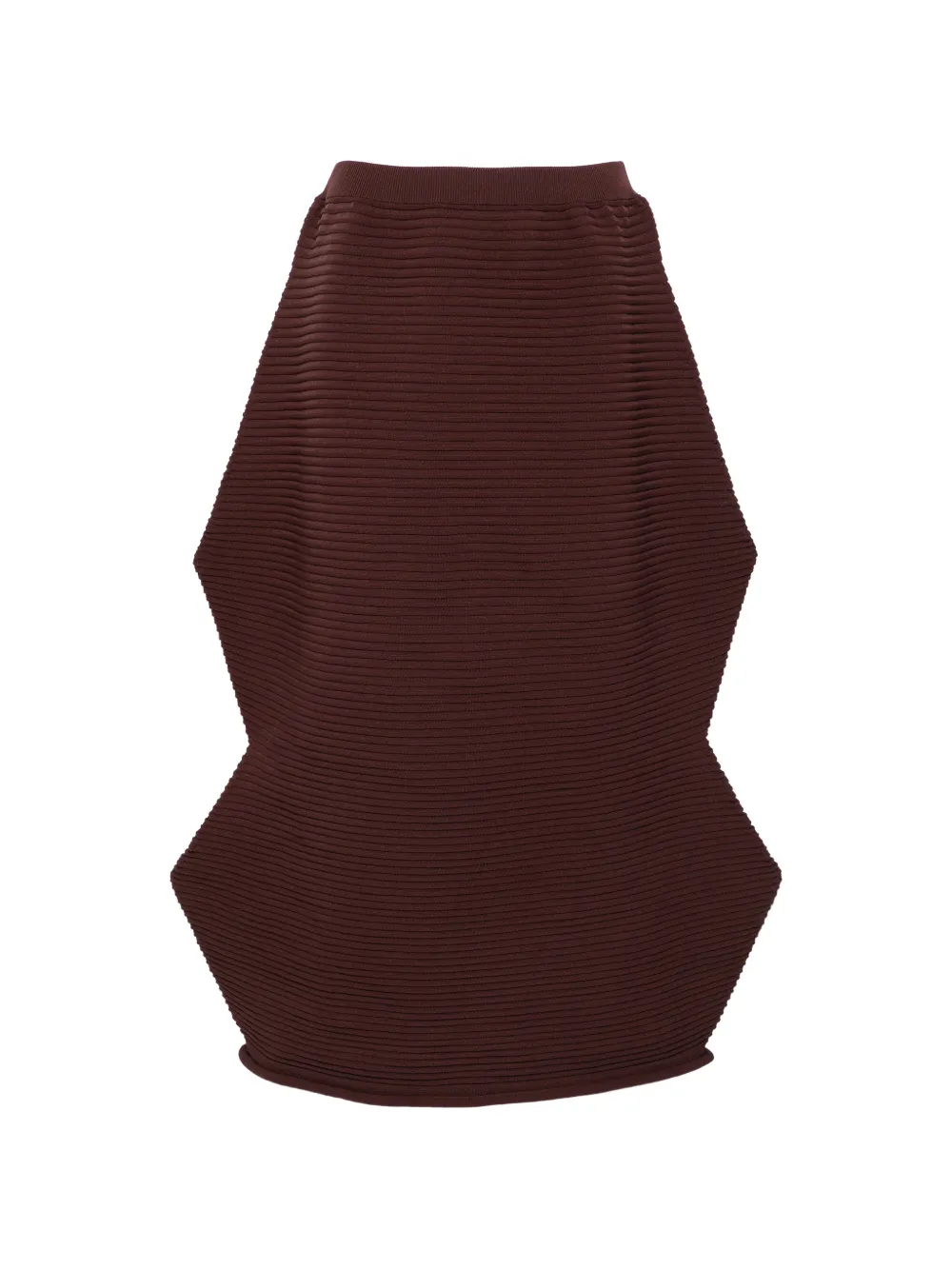 Pleats Please Issey Miyake sculptural pleated skirt