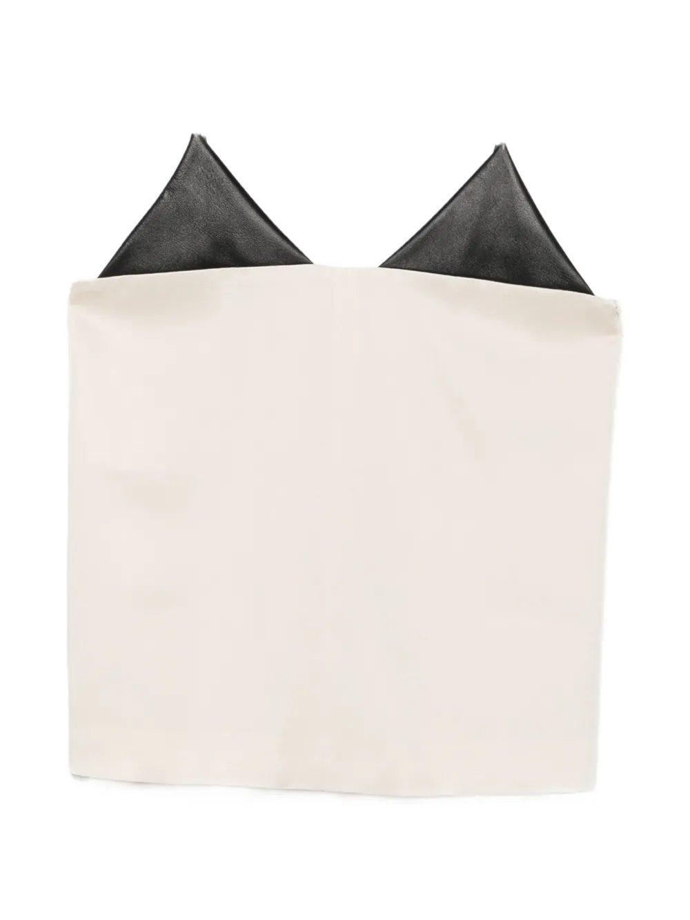 Semicouture colour-block camisole top - Toni neutri