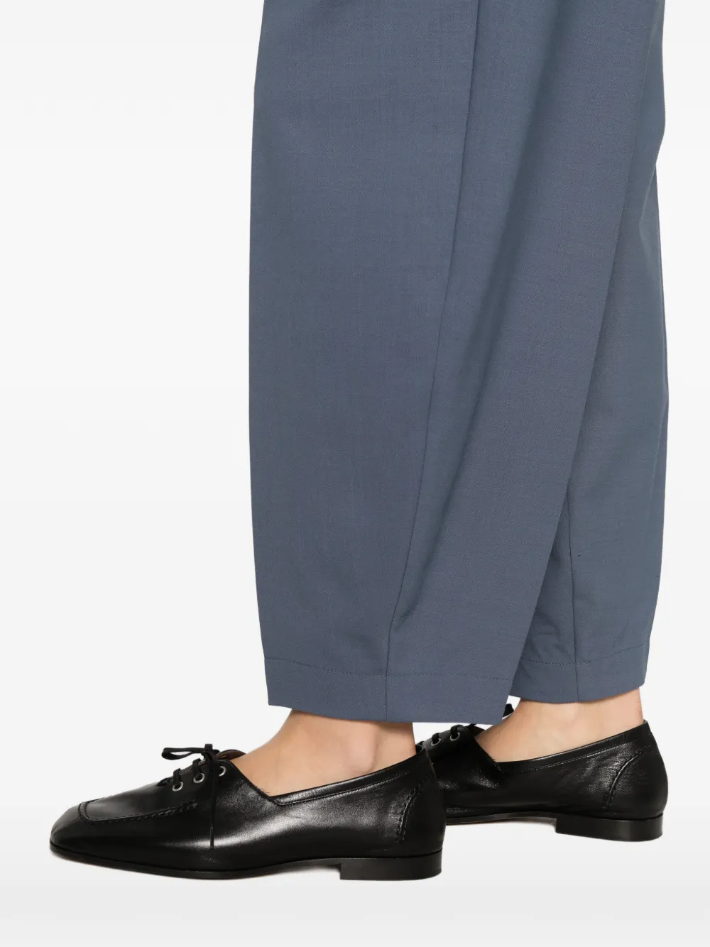 Semicouture straight-leg trousers Blauw