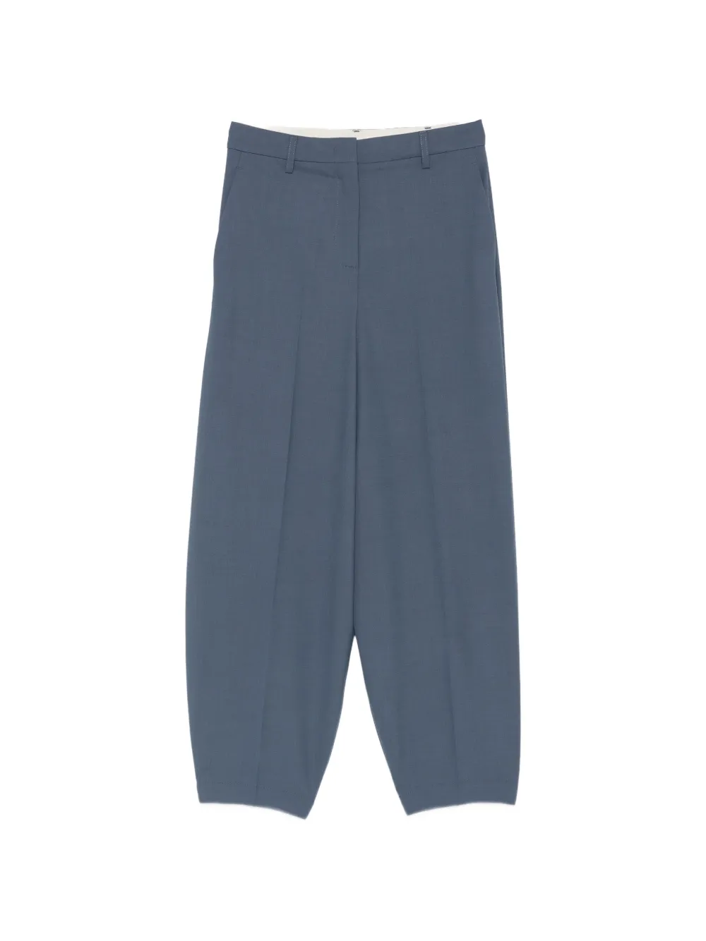Semicouture straight-leg trousers Blauw