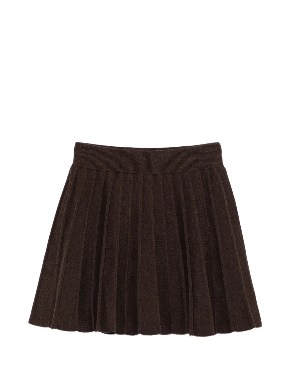 MC2 Saint Barth pleated knitted skirt