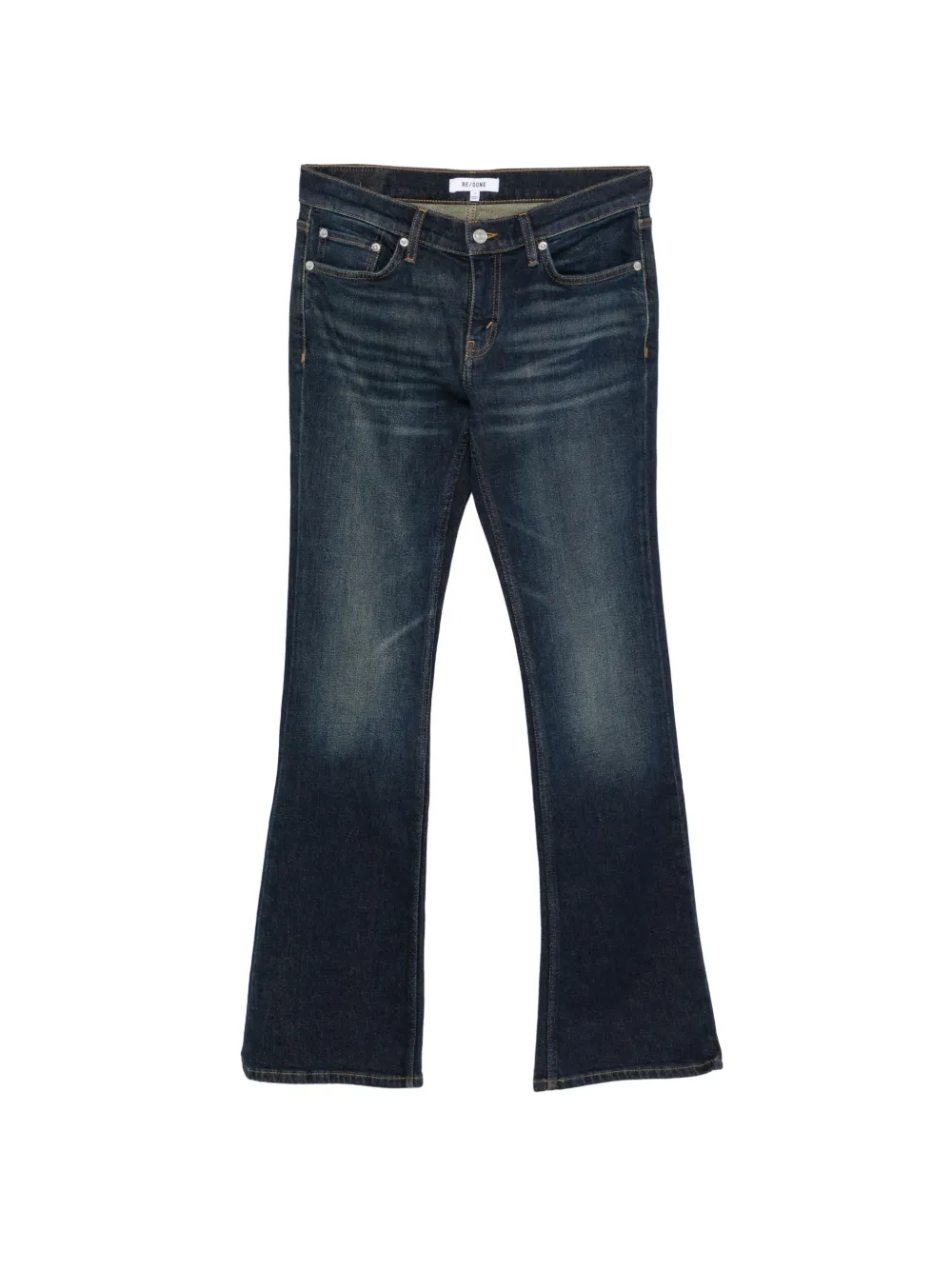RE/DONE five-pocket bootcut jeans - Bleu RE/DONE five-pocket bootcut jeans - Bleu