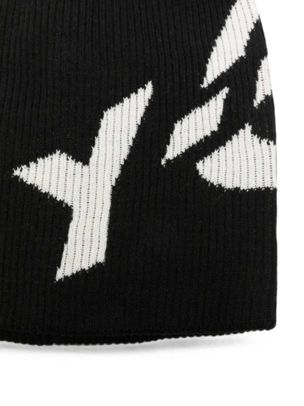 Y-3 muts met grafisch logo Zwart