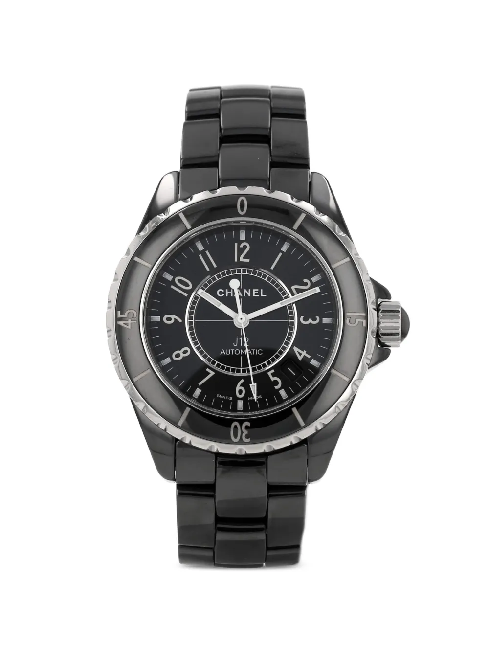 CHANEL Pre-Owned 2010's J12 38mm watch - Nero