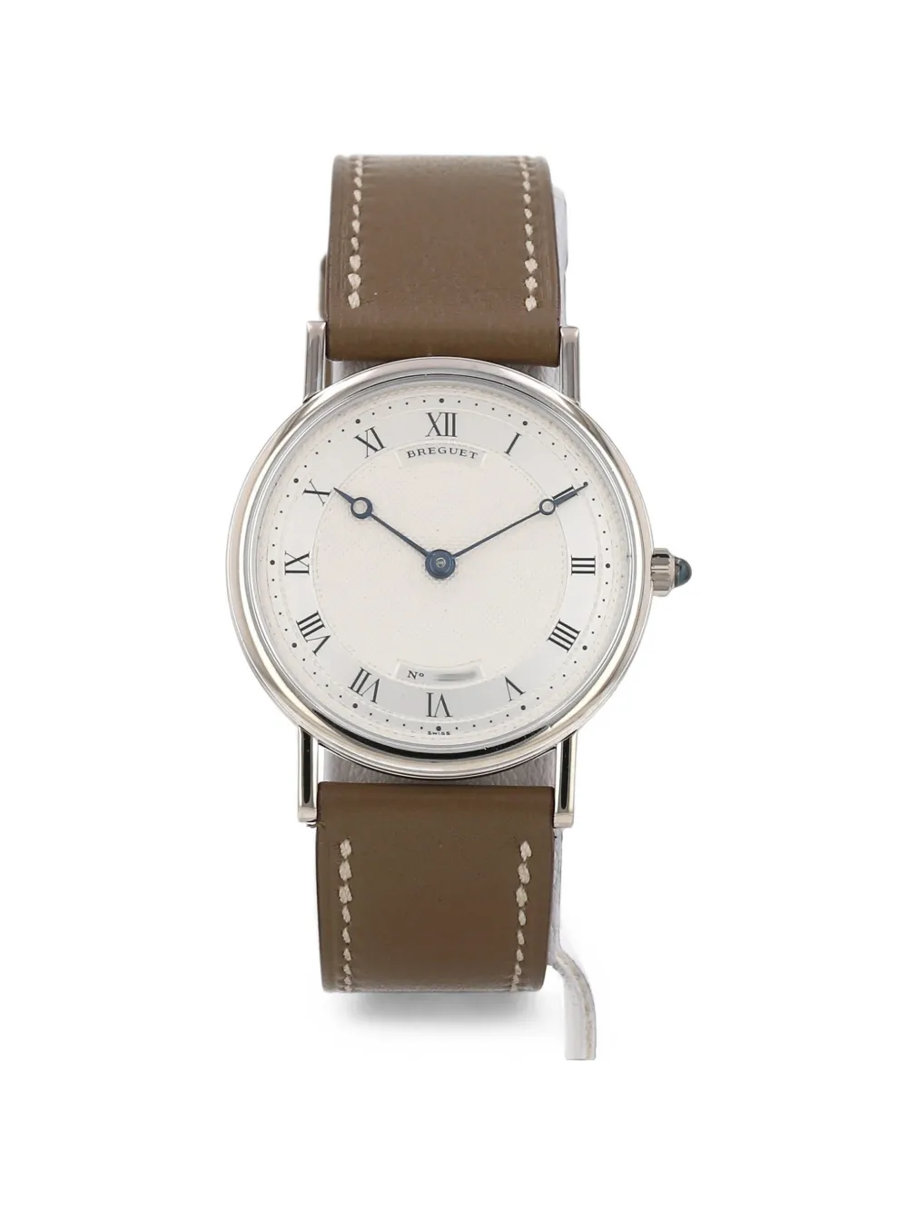 Pre-owned Breguet 2020 Classique Guilloché Watch In White